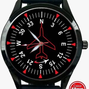 Relógio Black Red Decolando