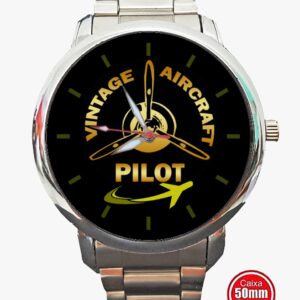 Relógio Silver Yellow