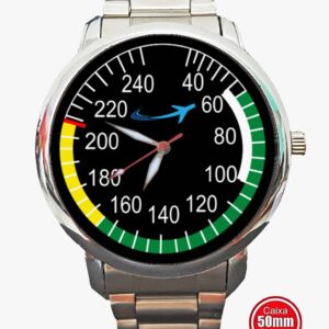 Relógio Silver Fuel